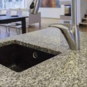 Granite countertop kitcken sink 