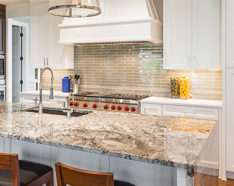 Marble Countertop in Home